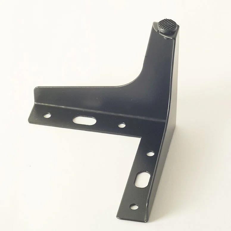 PATA PARA MUEBLE ESQUINERO 10 Y 12 CM NEGRO