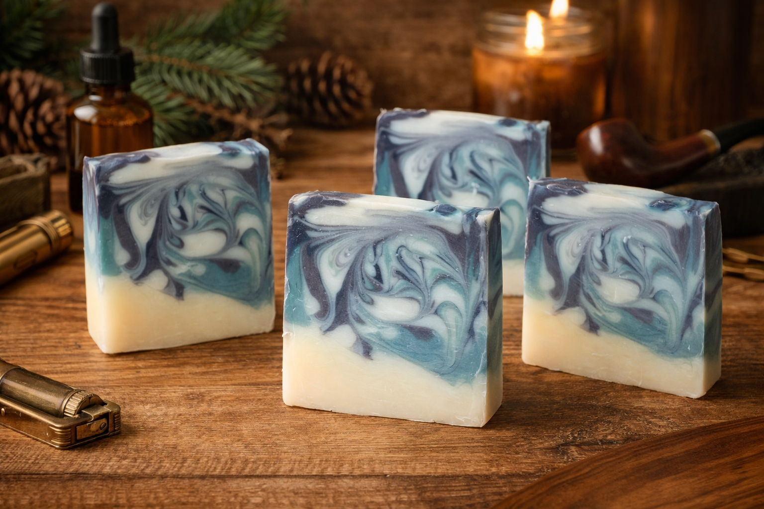 Evergreen & Tobacco Soap