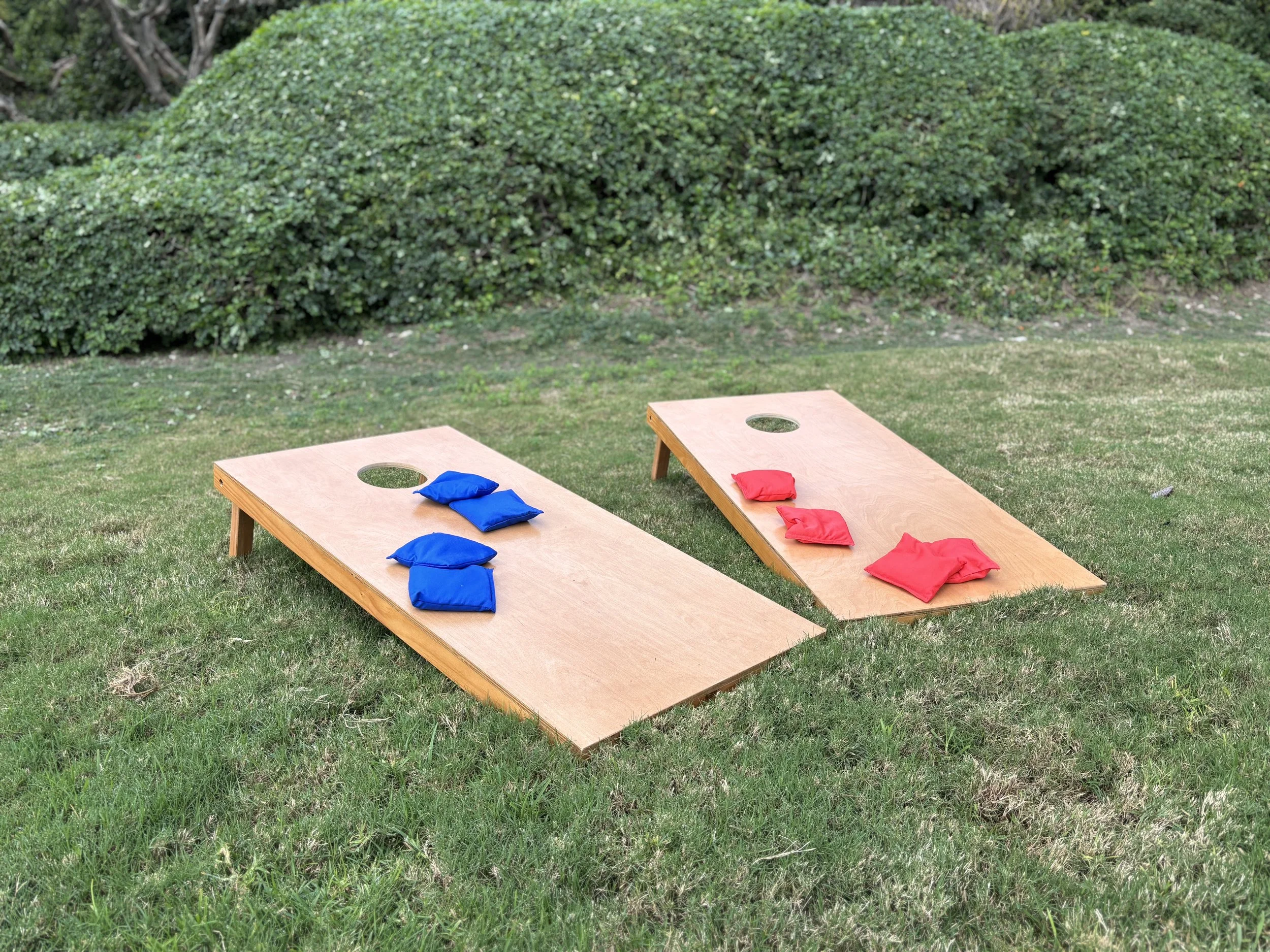 Classic cornhole game for backyard parties and family gatherings