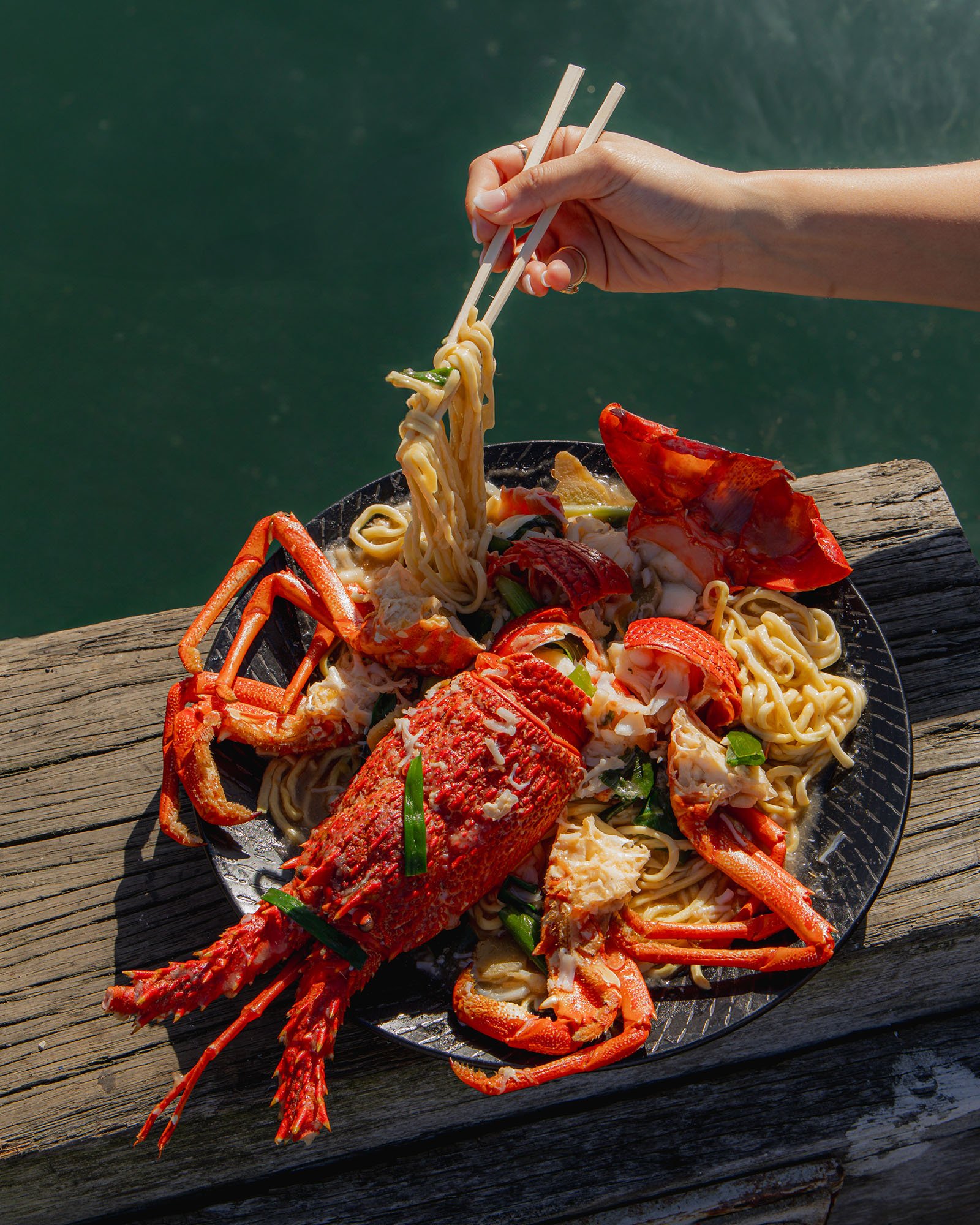 Lobster with Noodles 龙虾面