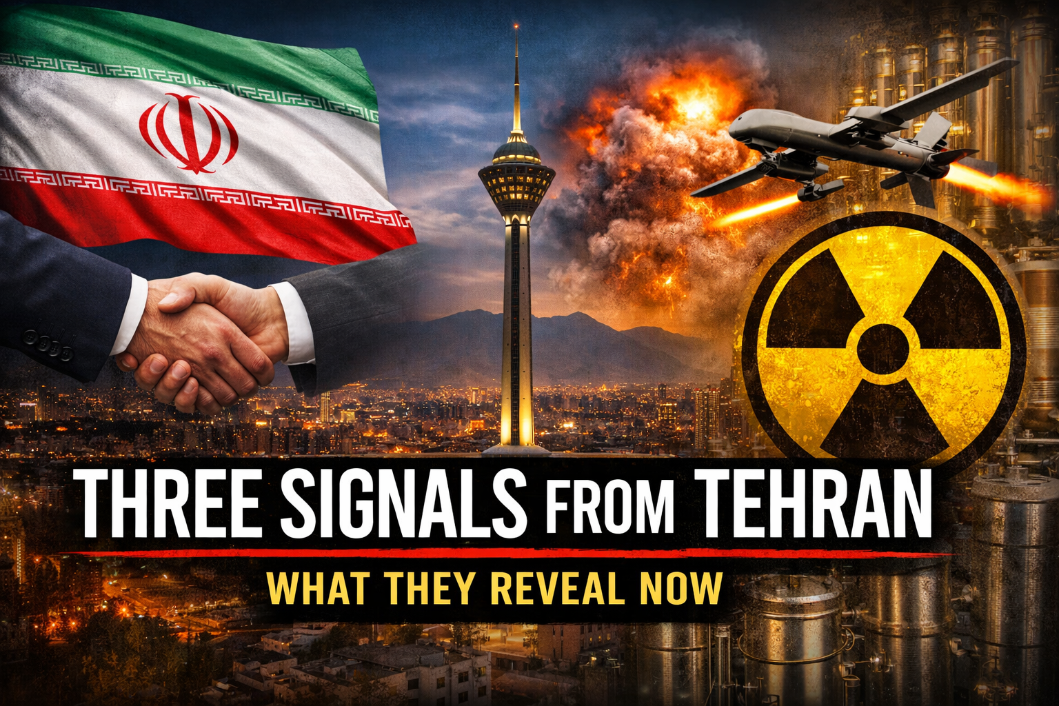 THREE SIGNALS FROM TEHRAN — AND WHAT THEY REVEAL NOW