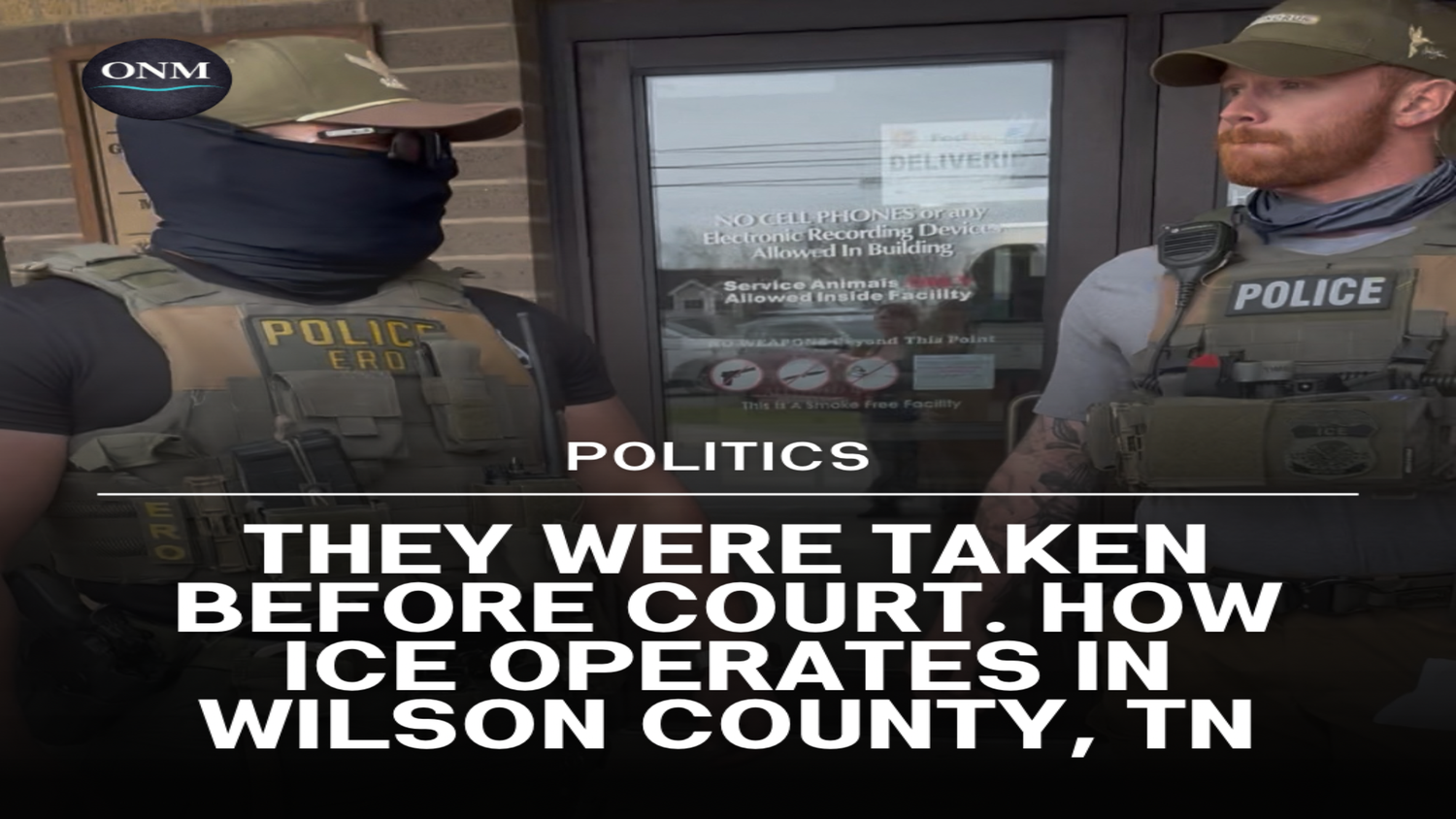 From Quiet County to Federal Target- ICE in Wilson County
