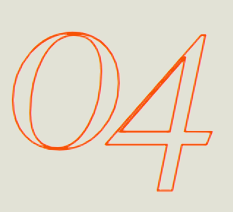 Number 04 written in orange on a light background.