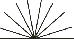 A golf course with a large stand of palm trees in the background and a lush green fairway in the foreground.