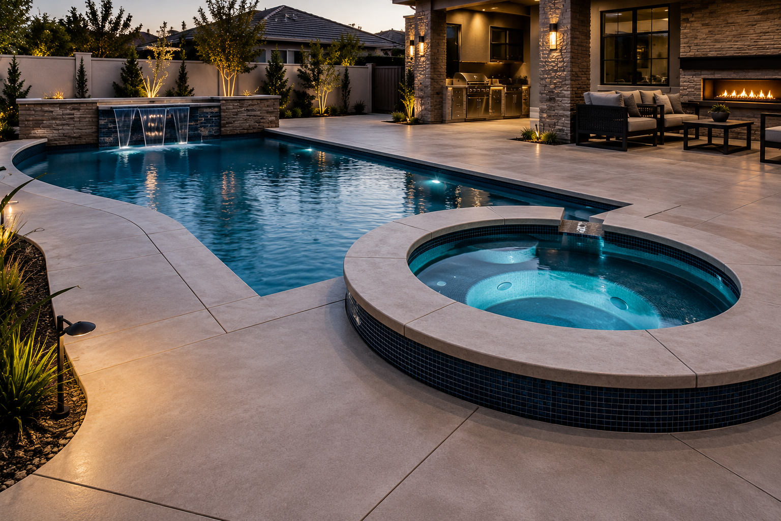 Pool & Spa Concrete Work