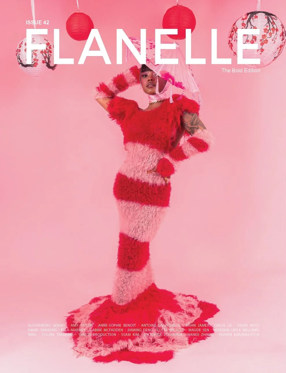 An image of FLANELLE MAGAZINE April 2025