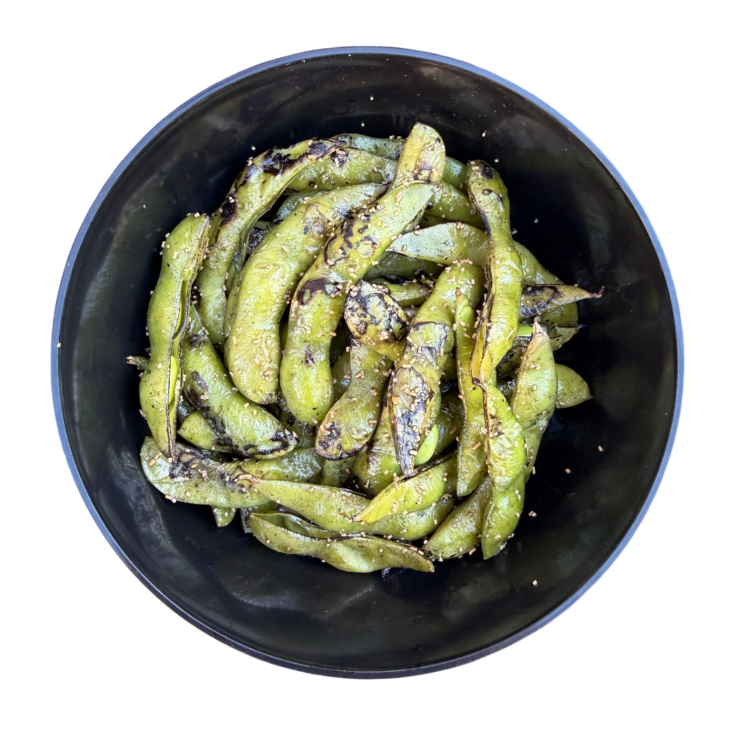 CHARRED EDAMAME