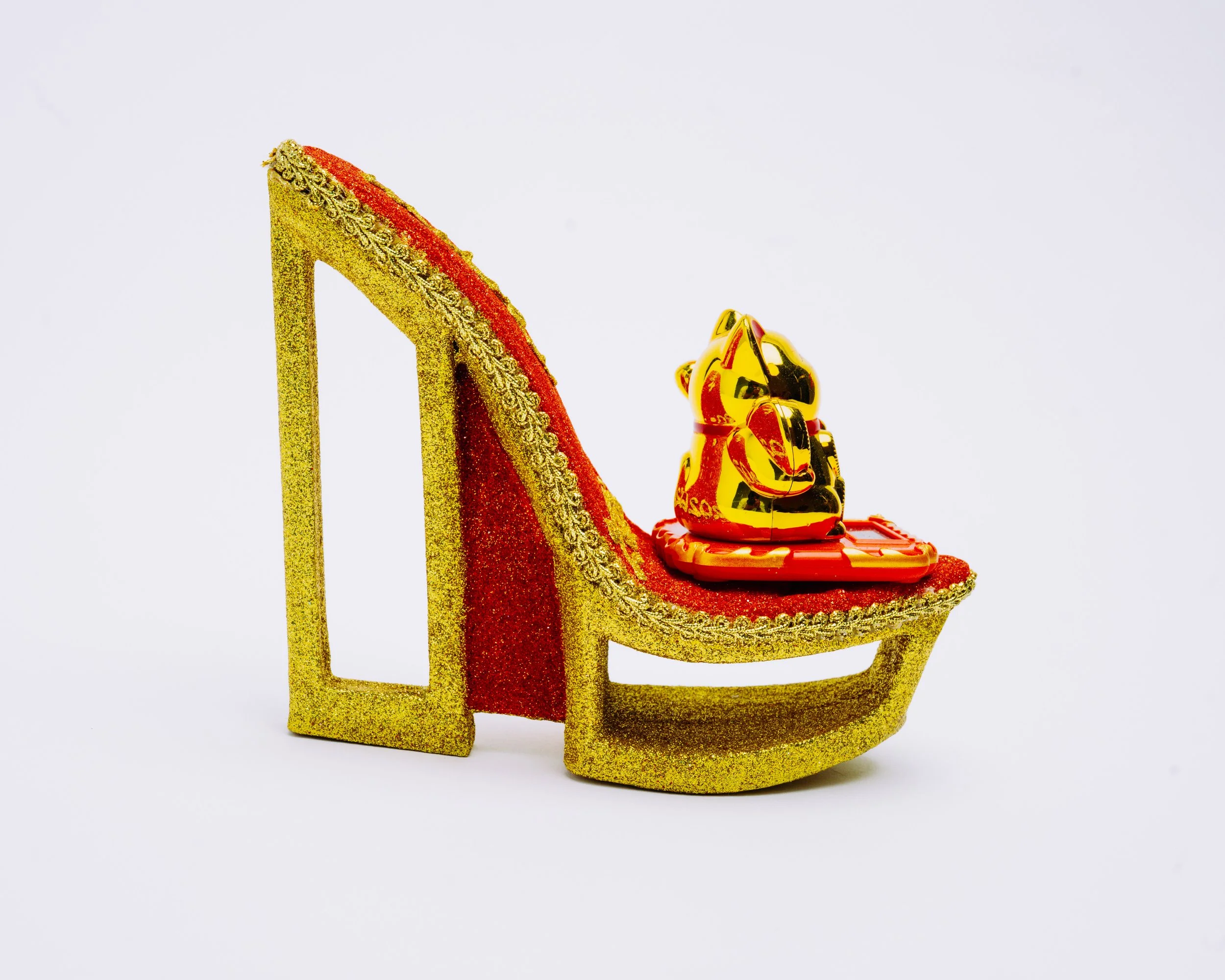1.19.26 Decorative Mardi Gras Heels