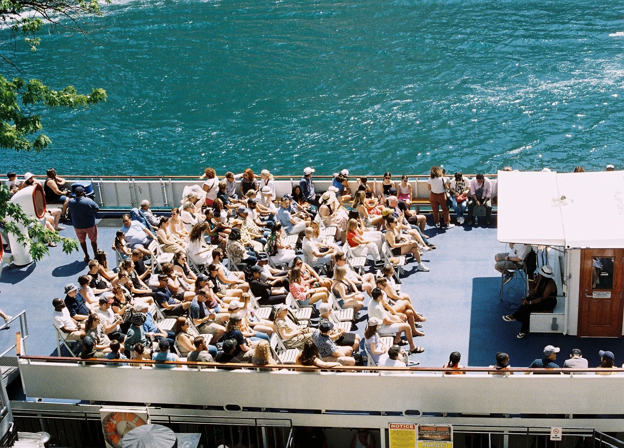 Tourists photographed by a tourist