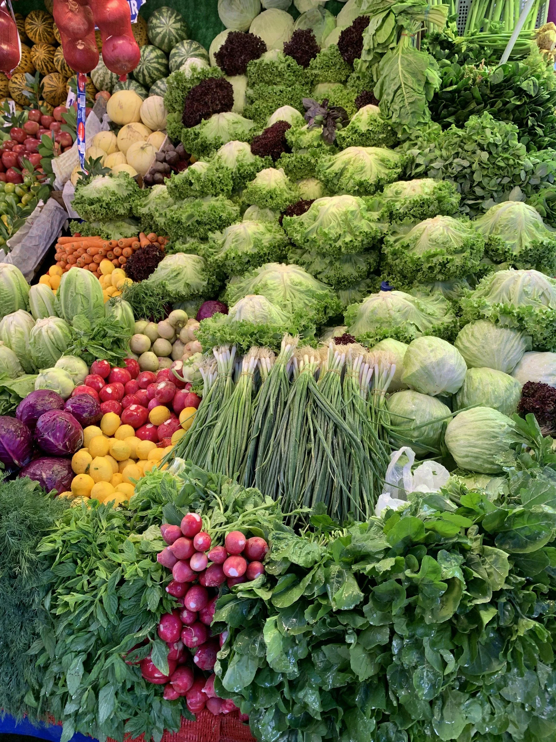 Farmers Market Vegetables