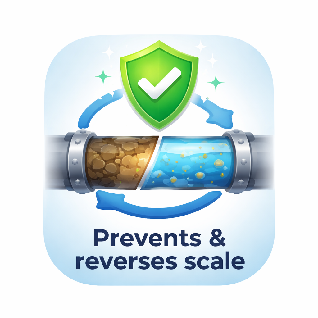 Prevents &amp; reverses scale