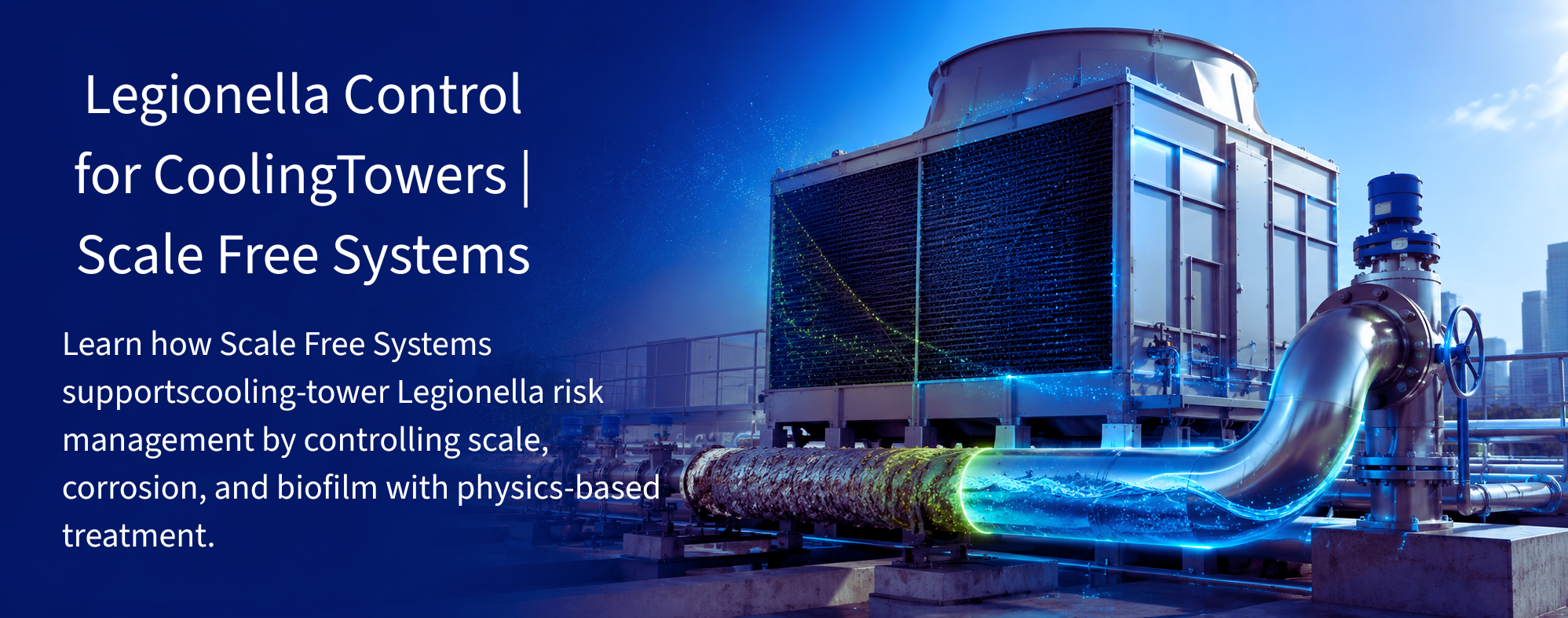Legionella Control for Cooling Towers | Scale Free Systems