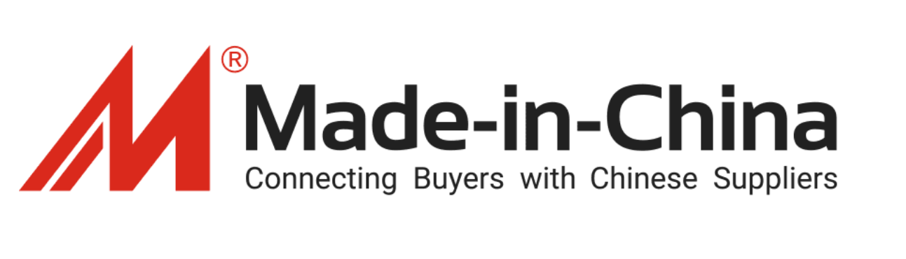 Logo of Made-in-China with red stylized 'M' and black text 'Made-in-China' and slogan 'Connecting Buyers with Chinese Suppliers'.