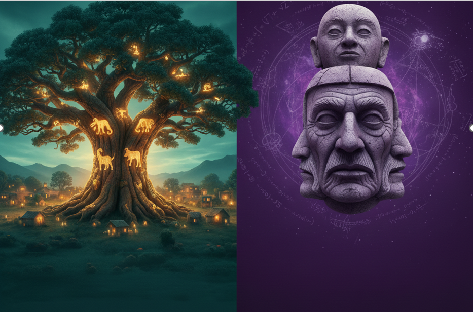 Split Image (left tree, right mask)