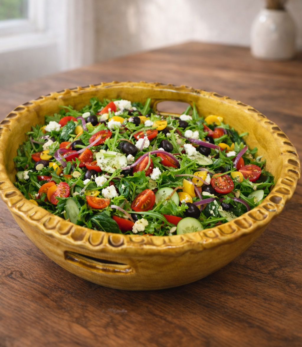 The-Unbound-Canvas-Blue-big-yellow-Ceramic-bowl-on-rustic-wood-table-with-salad.png