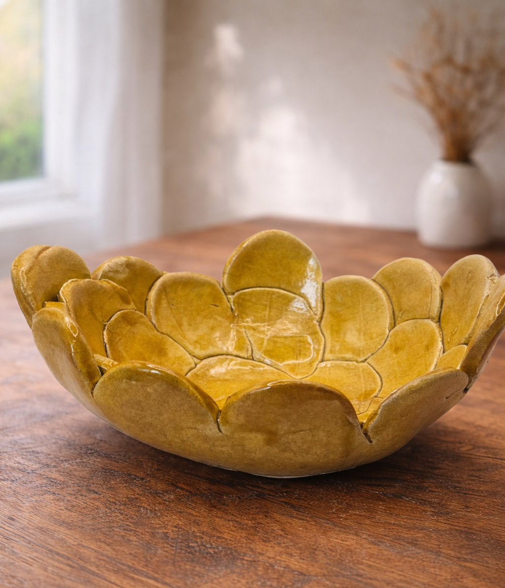 Small Yellow Bowl - $25