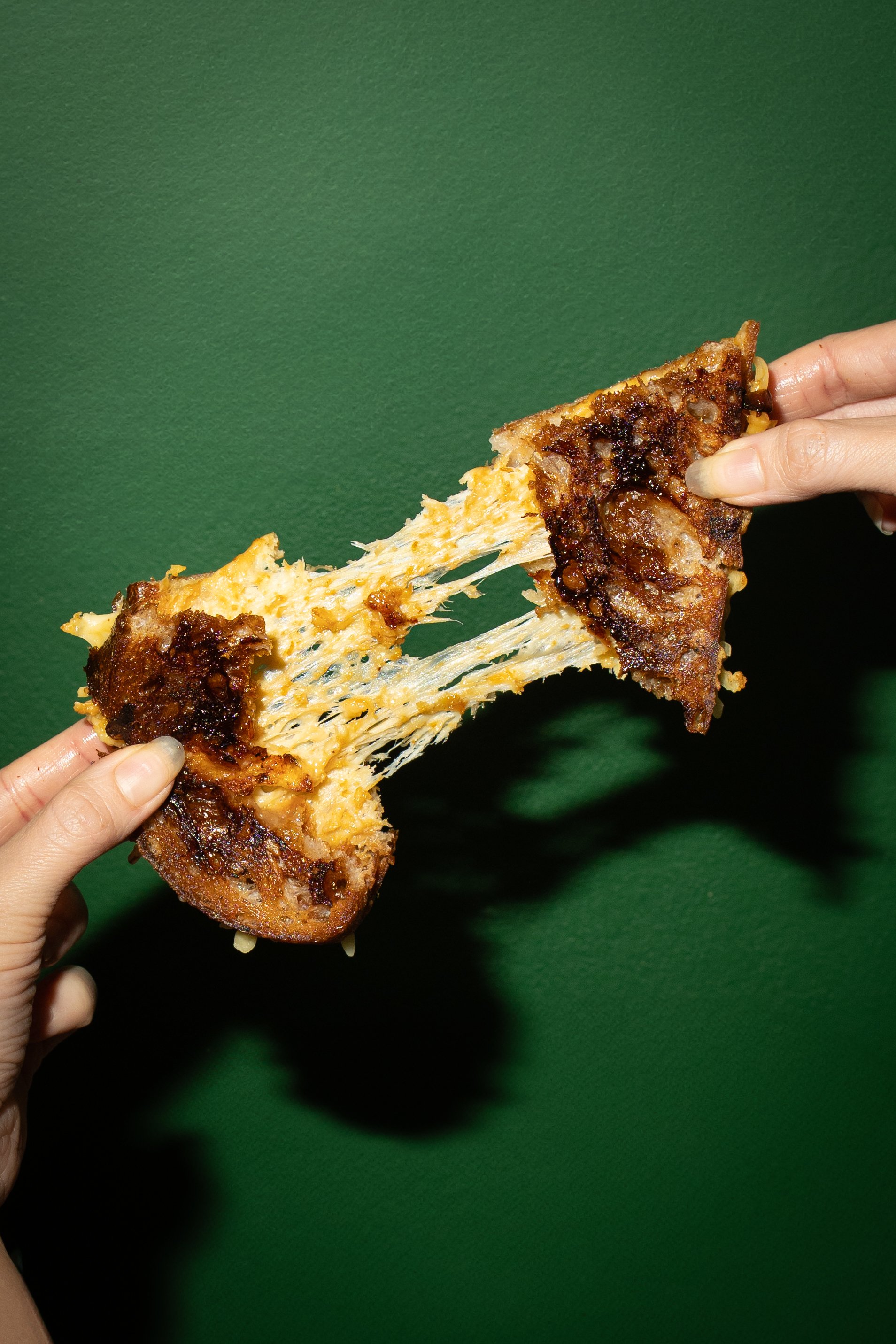 MONTY'S Sourdough cheese toastie. Best toastie in the world.