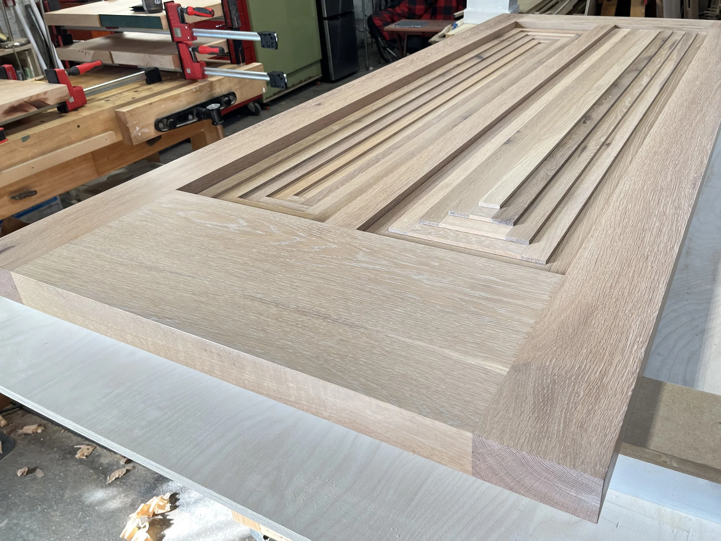 White Oak custom door