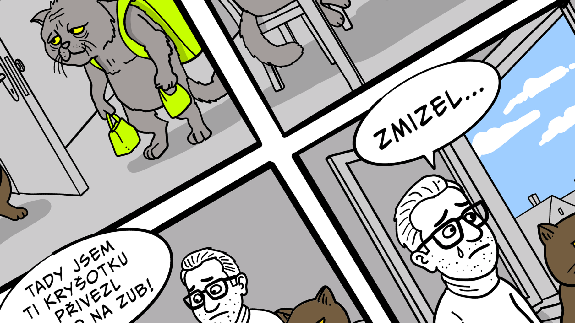 #100 Stoletý stařík, který vylezl oknem a zmizel…