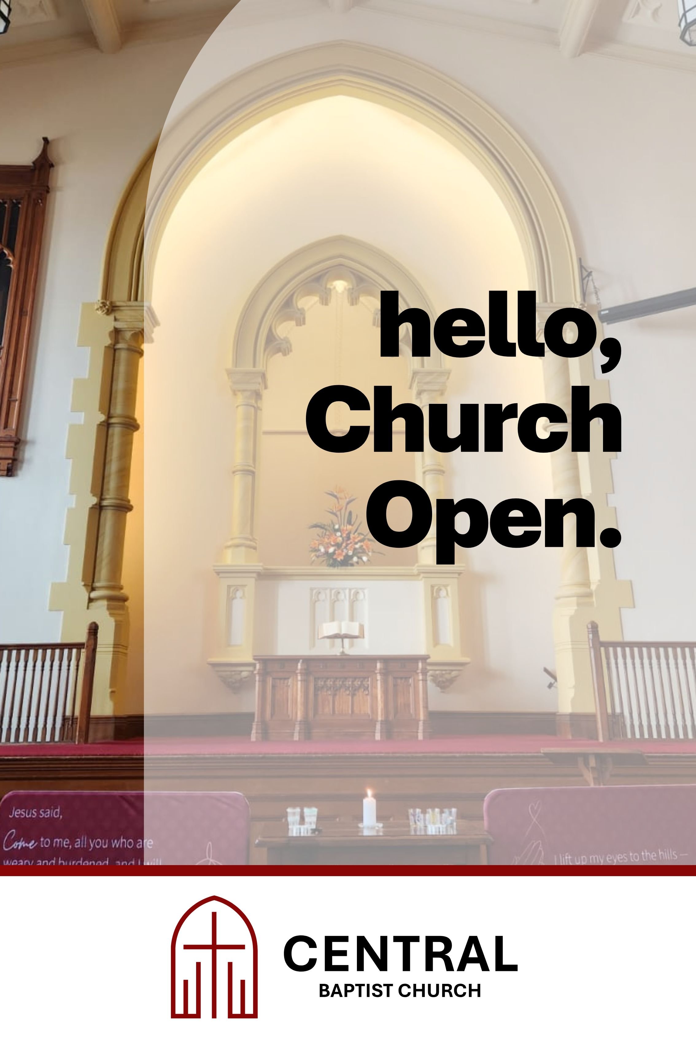 Church Open for prayer