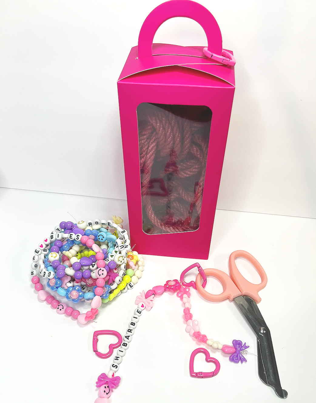 Shibarbie Pink Jute Rope