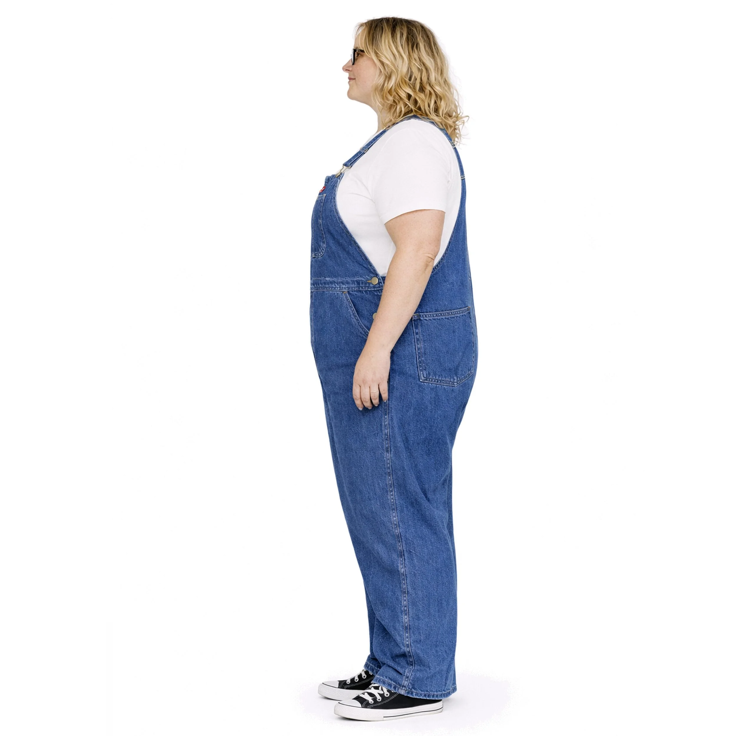 salopette grande taille dickies femme de profil.jpg