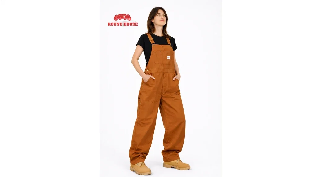 Salopette Round Marron Femme