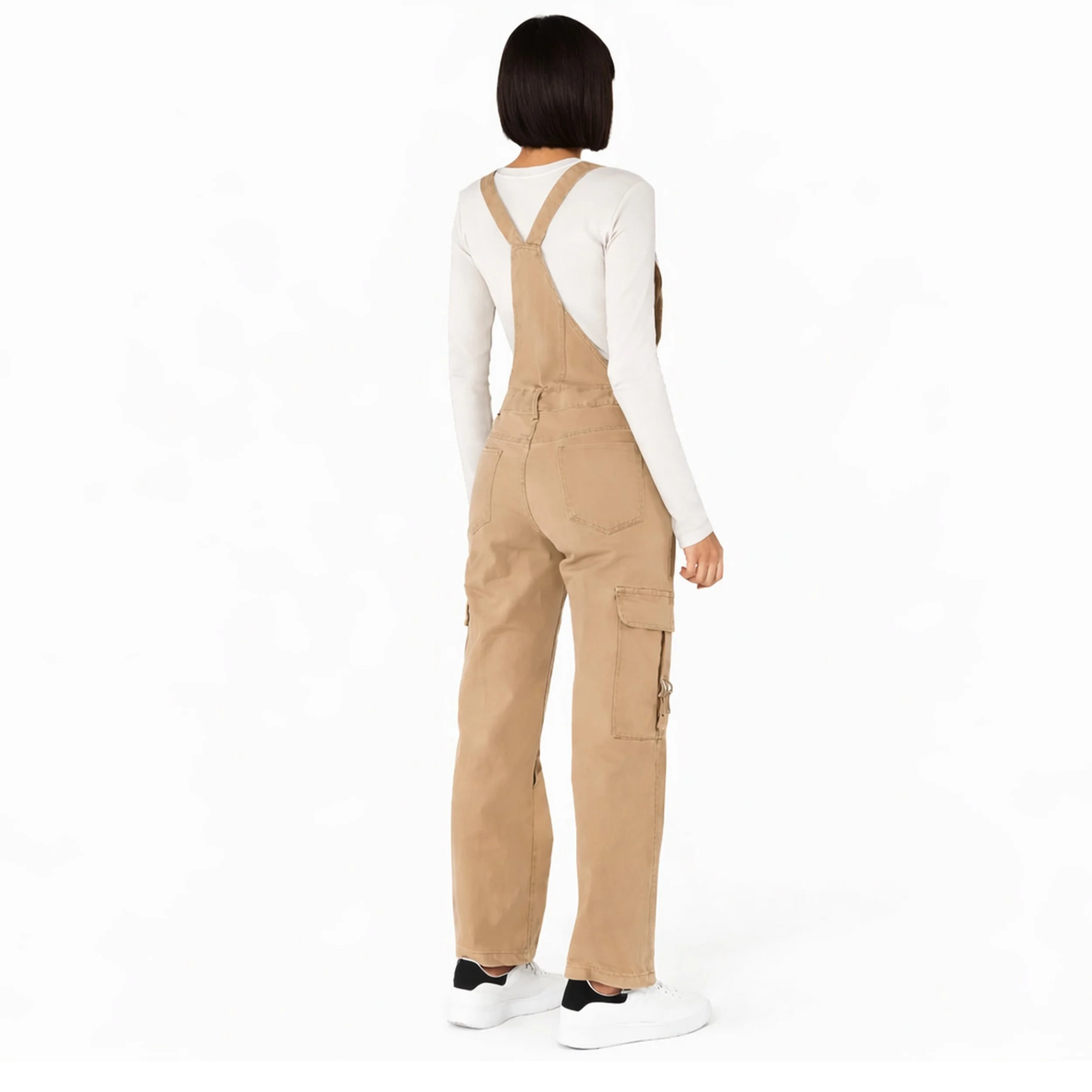 salopette cargo marron coupe moderne tendance femme urbaine.jpg