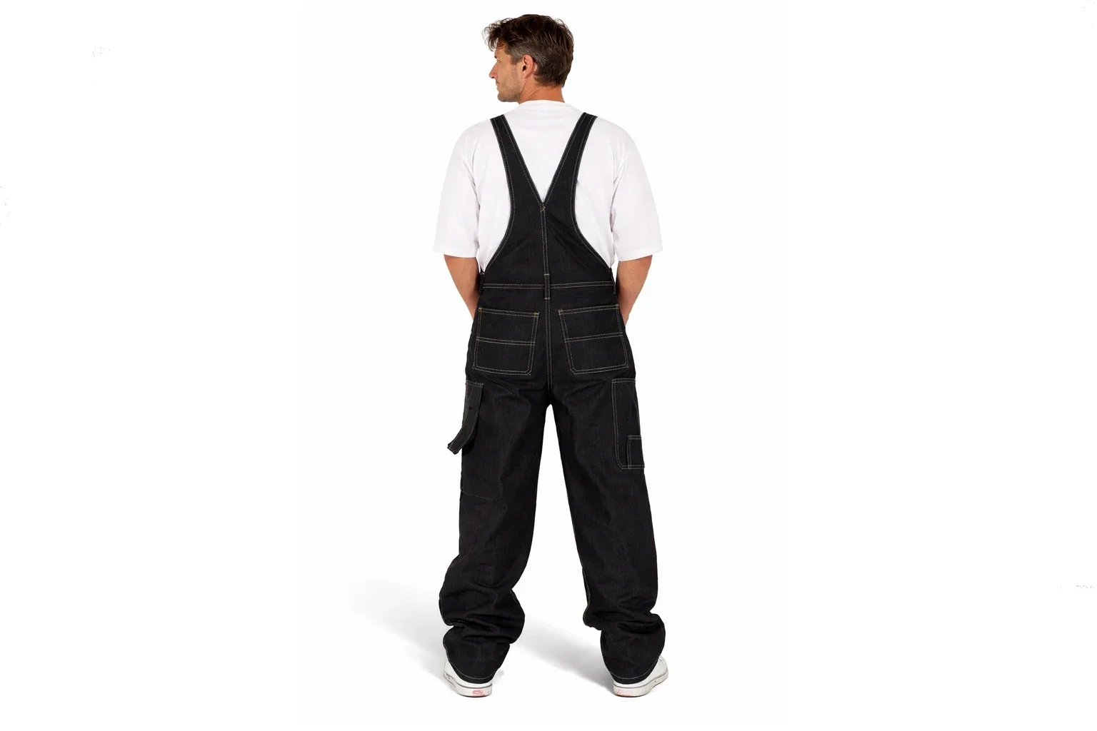 salopette en jean brut denim.webp