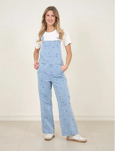 La tendance vintage avec cette salopette