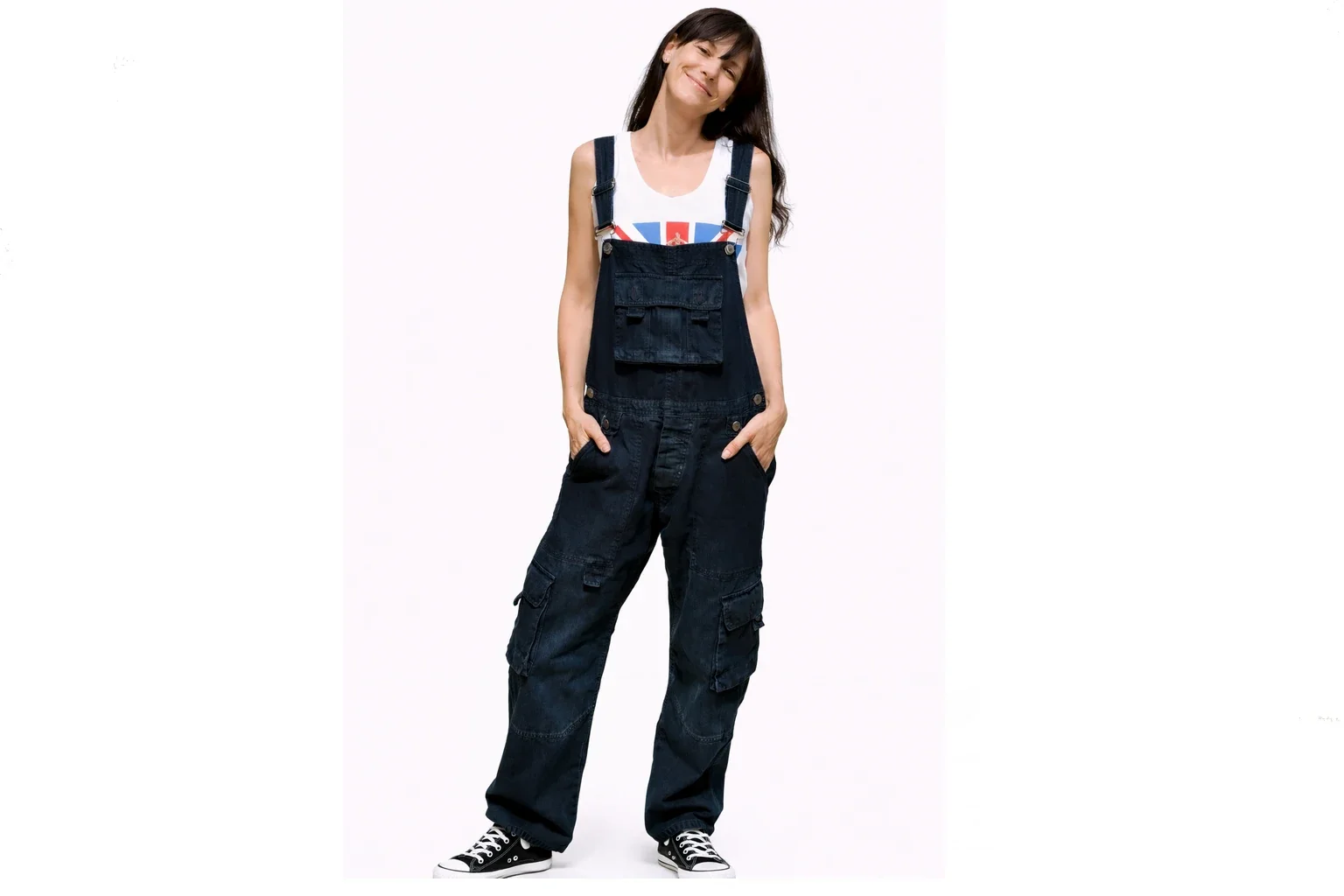 Salopette Femme Cargo Bleu