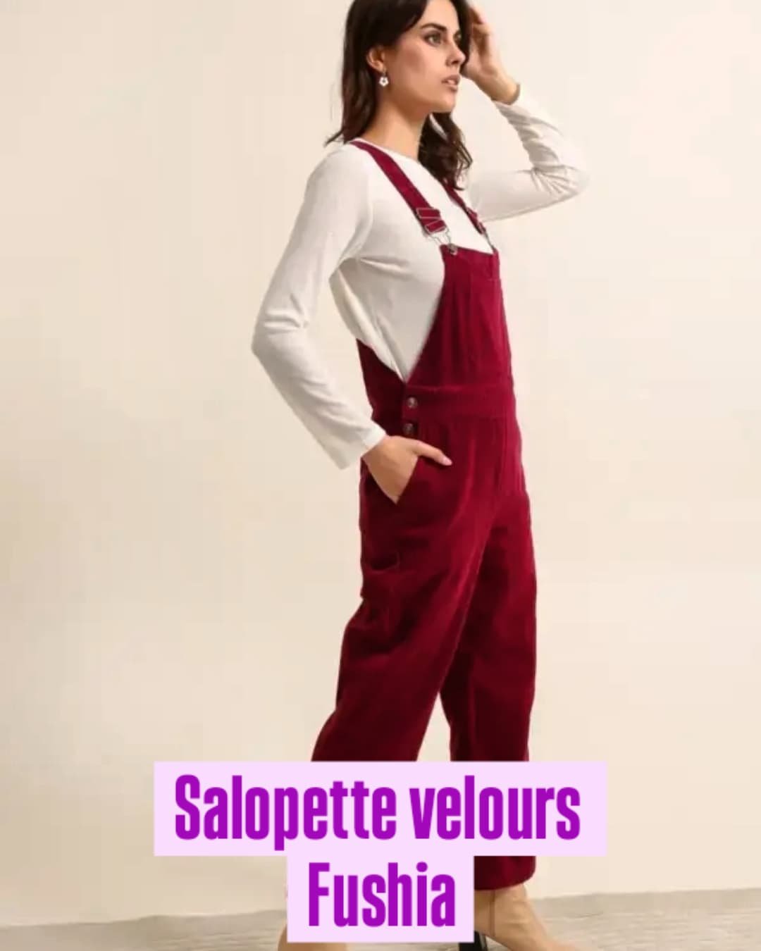 Nouvelles salopettes collection velours