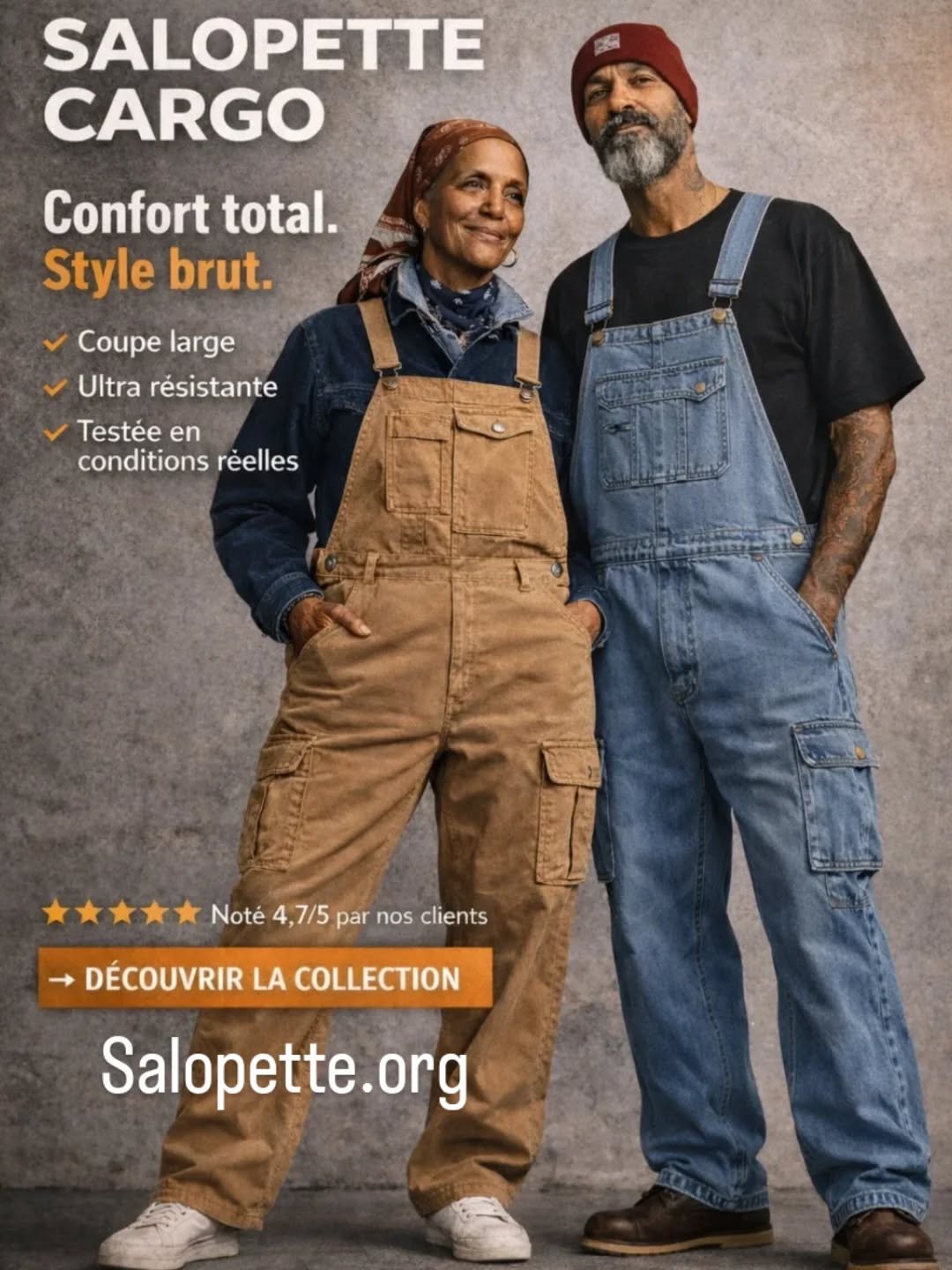 https ://salopette.org. Depuis plus de 20 ans