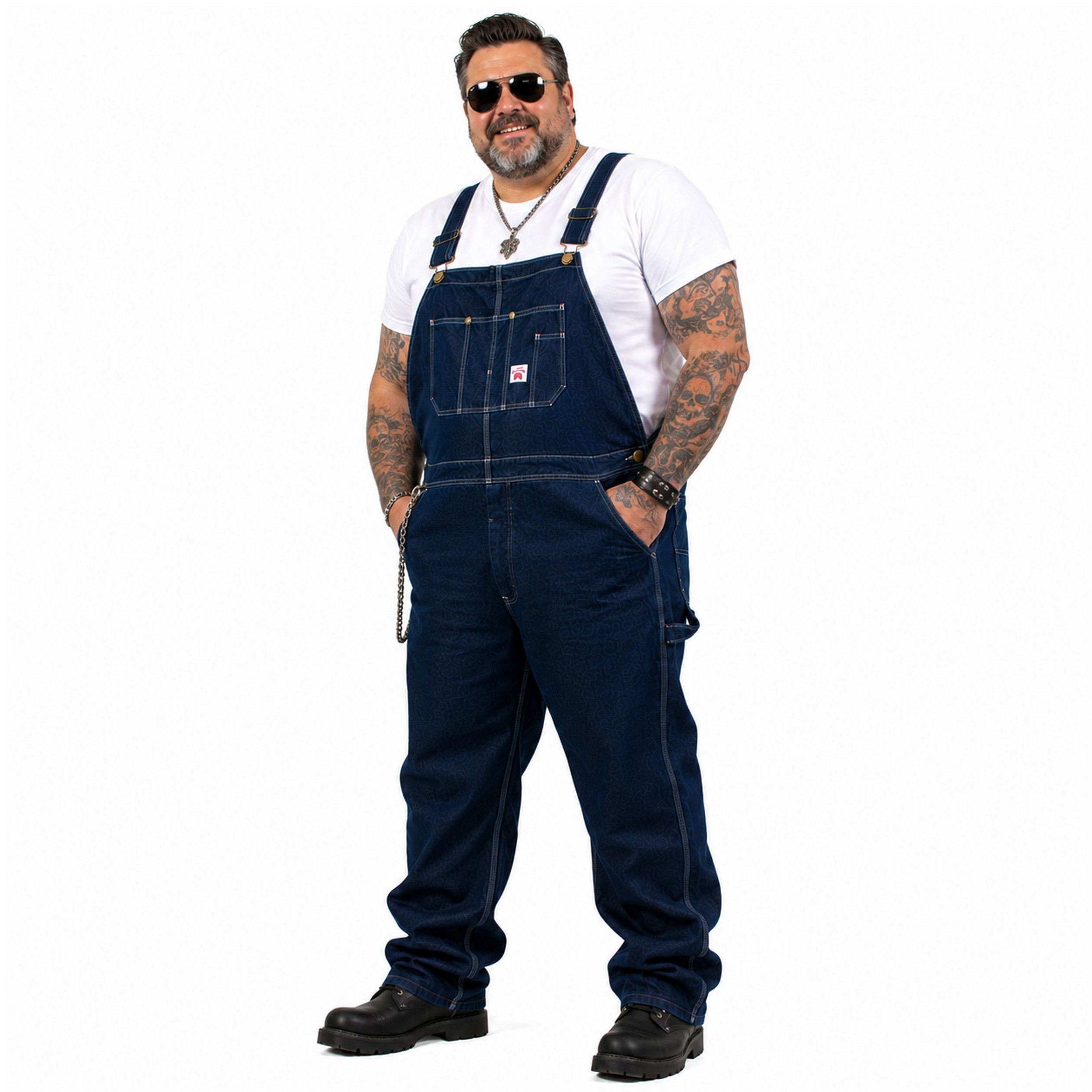 Salopette Jean  Denim Workwear Vintage