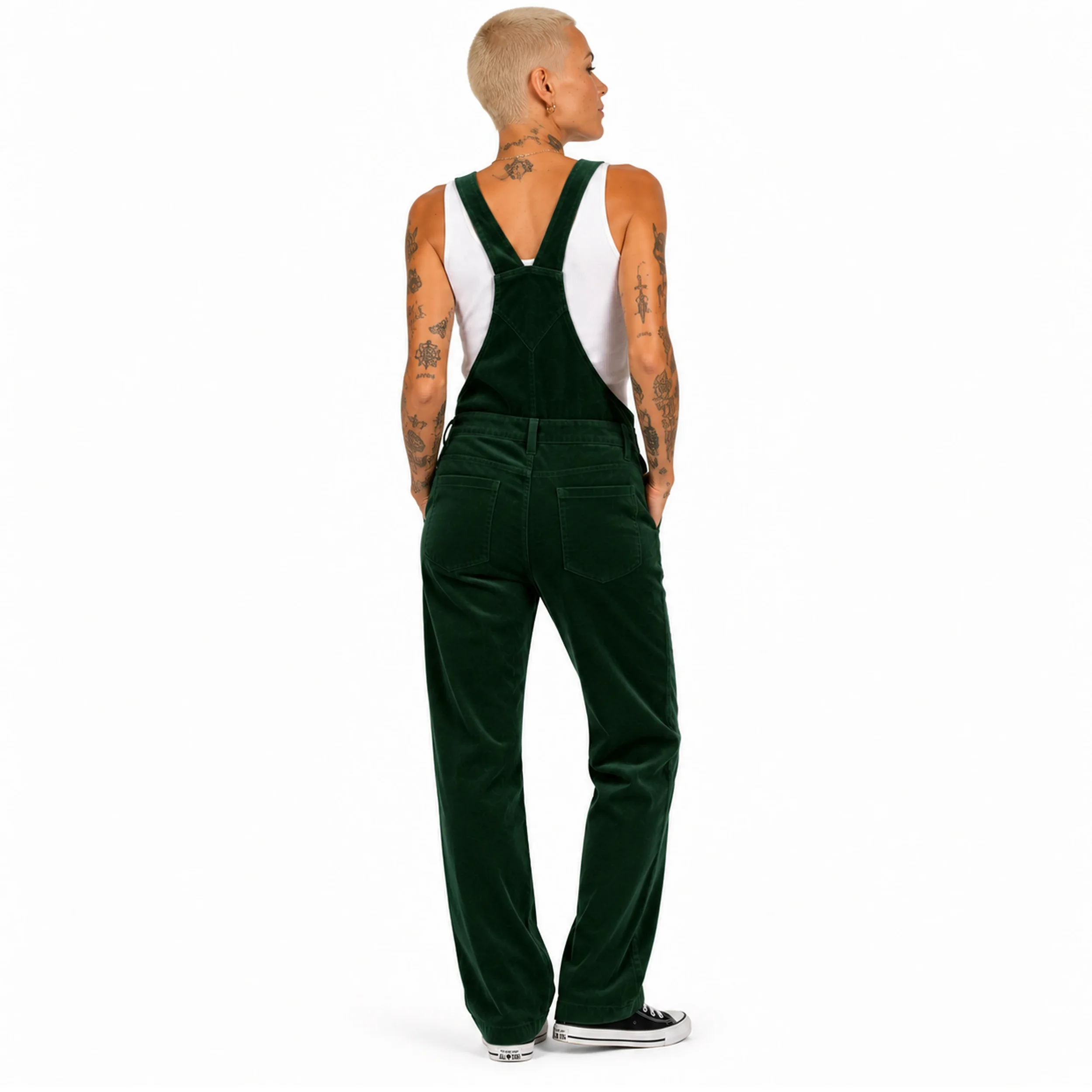 salopette femme en velours tendance.webp
