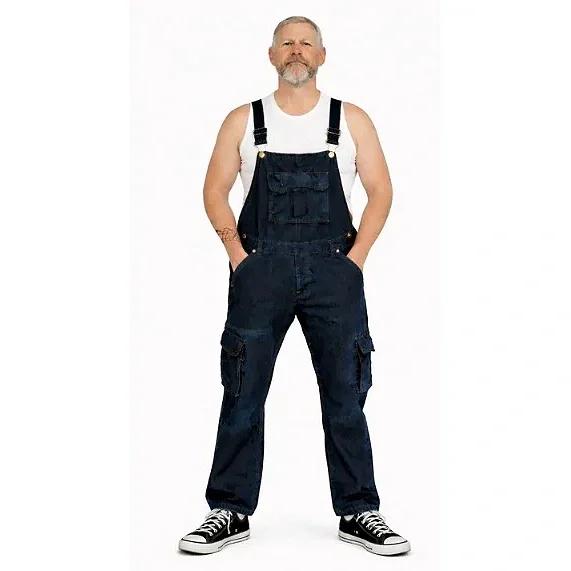 Salopette Cargo Indigo