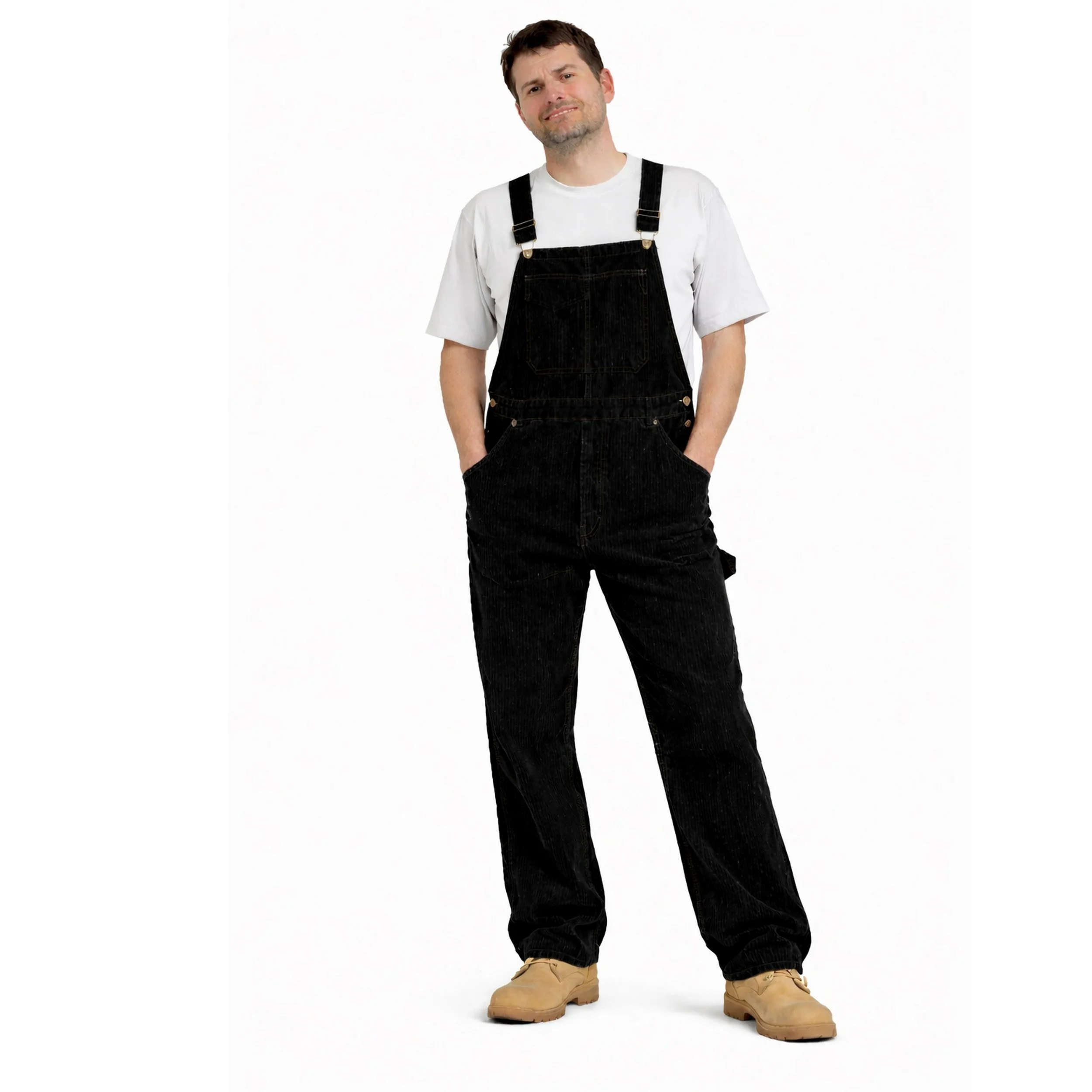 Salopette en Velours Homme – Velours Côtelé Premium