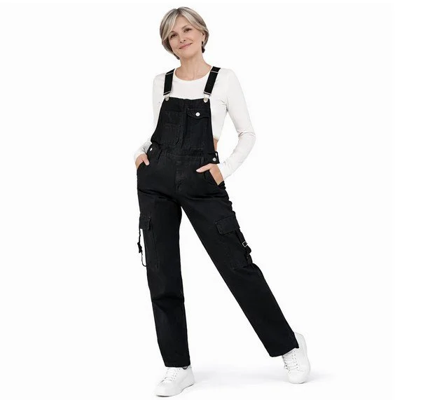 Salopette Cargo Noire