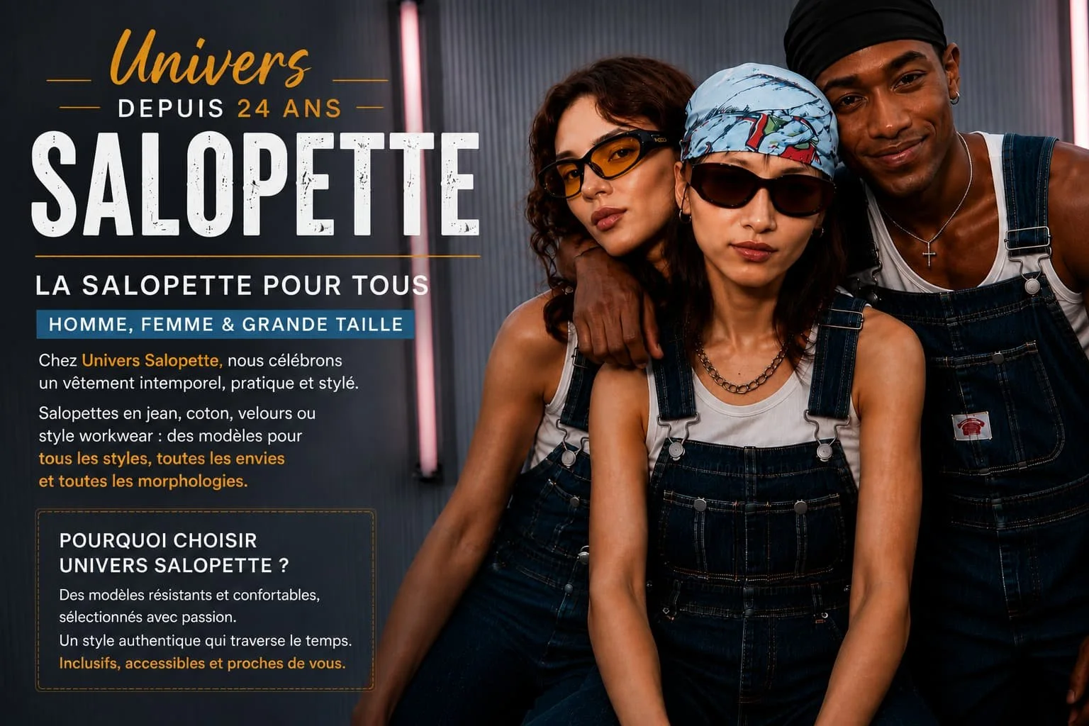 leader de la salopette sur internet depuis 24 ans