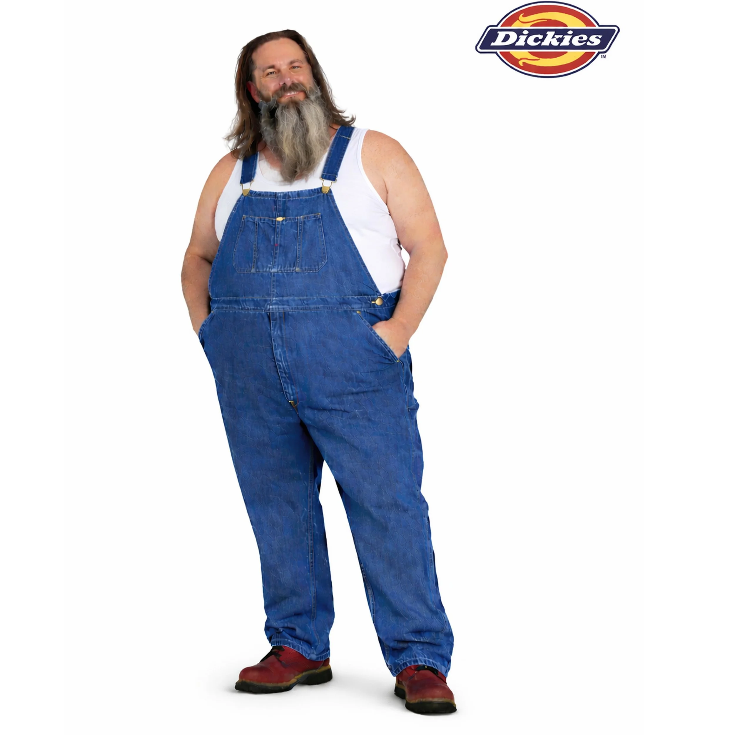 Salopette Dickies Homme Grande Taille – Jean Épais Résistant – Taille 60+
