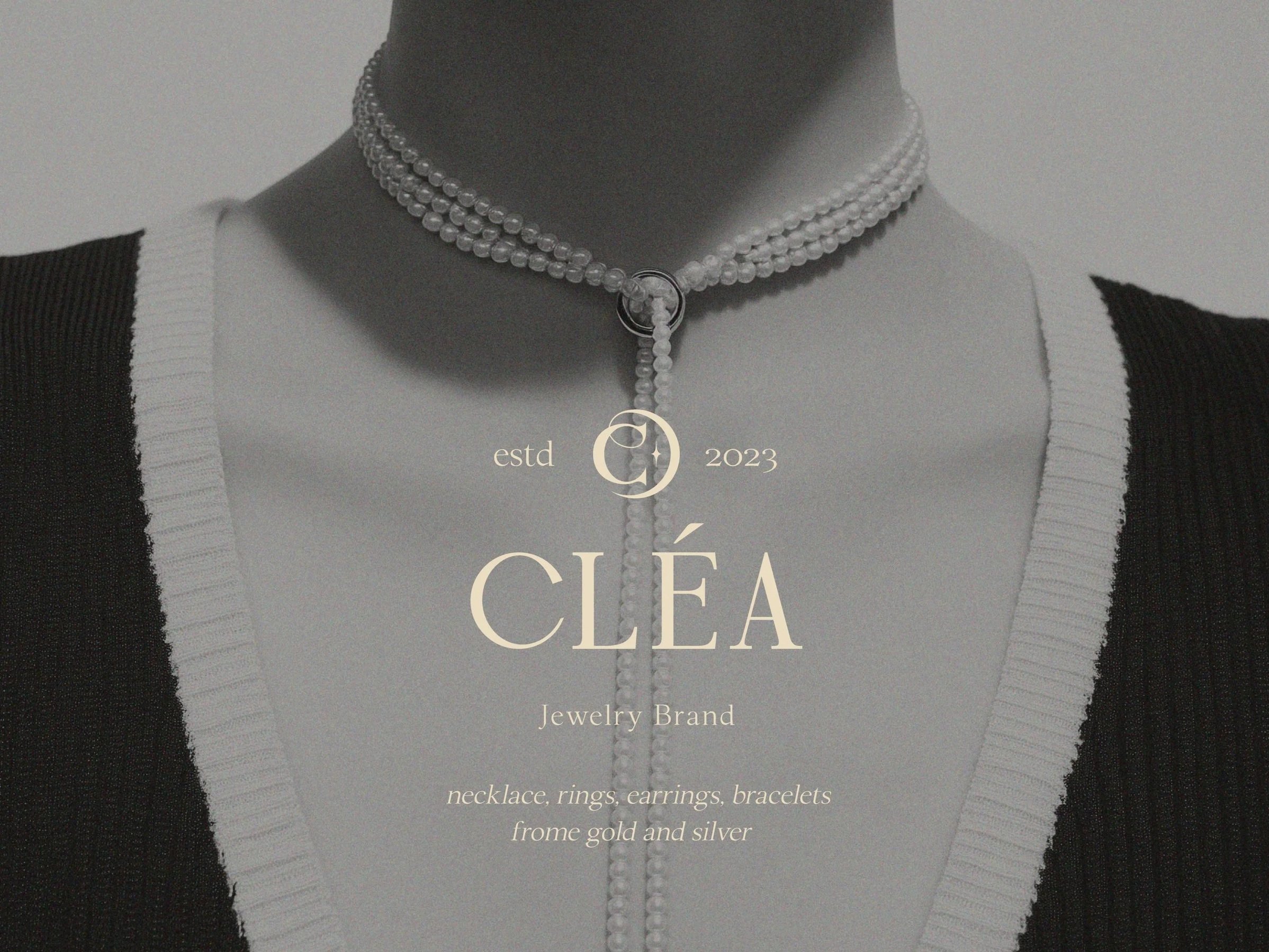 Jewelry Brand Logo Design 'CLÉA'