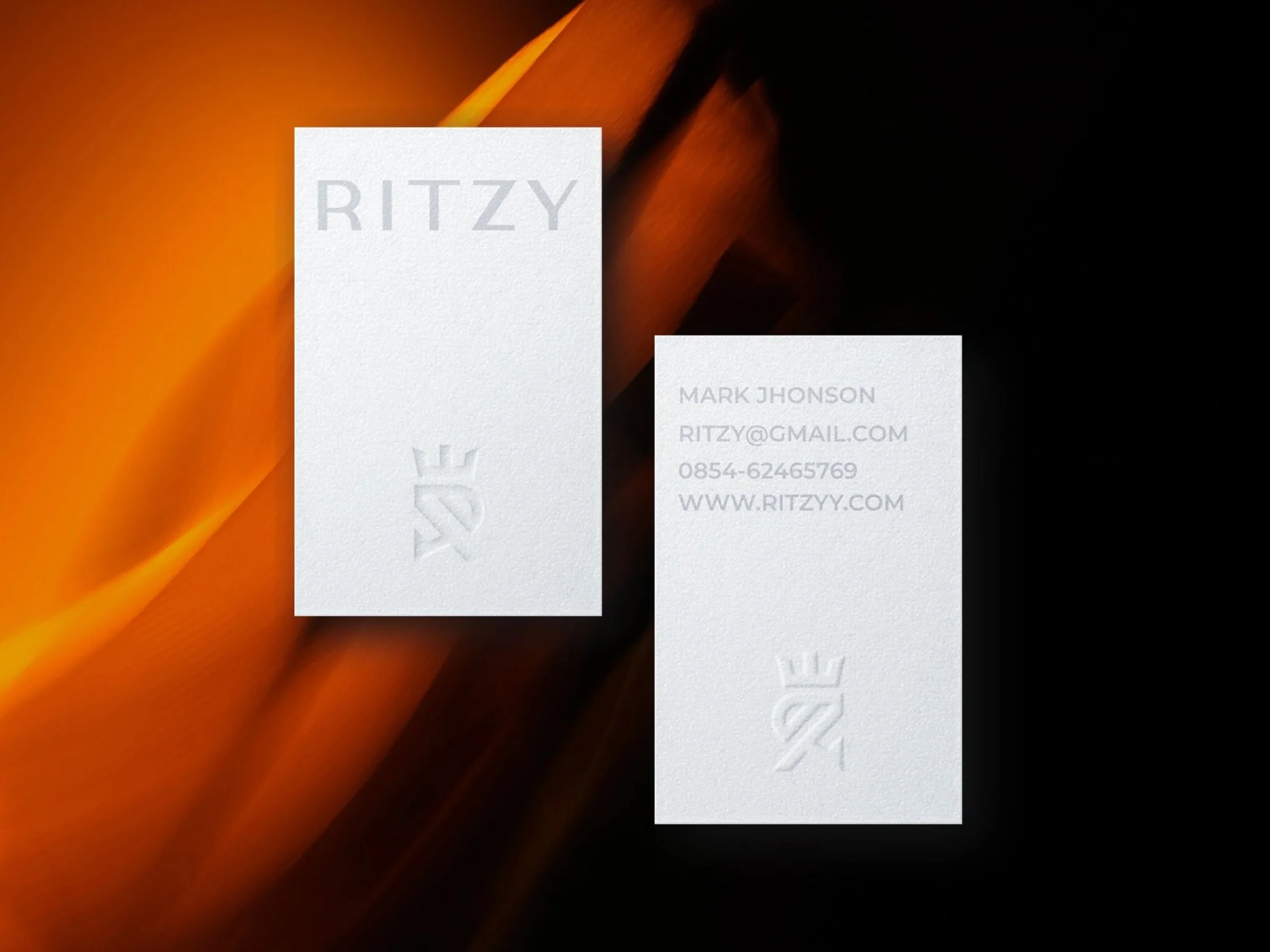 Luxury Boutique Logo Design 'RITZY '