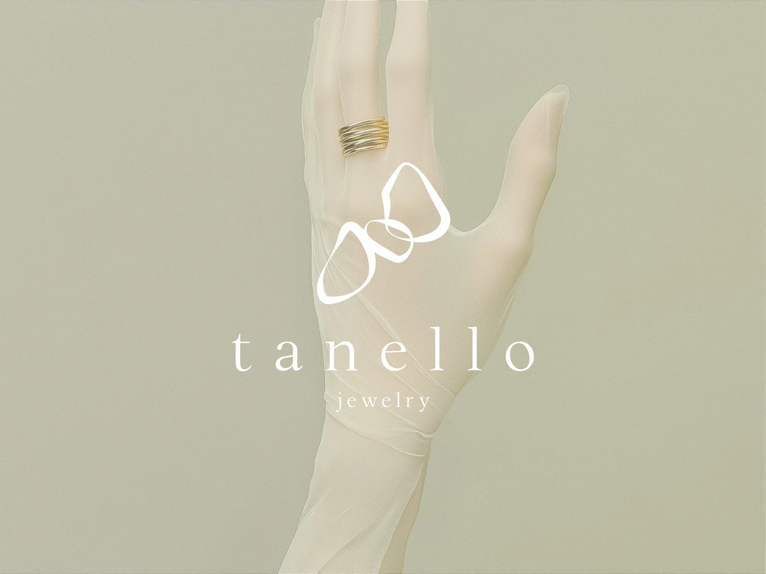 Handmade Jewelry Brand Logo Design 'tanello'
