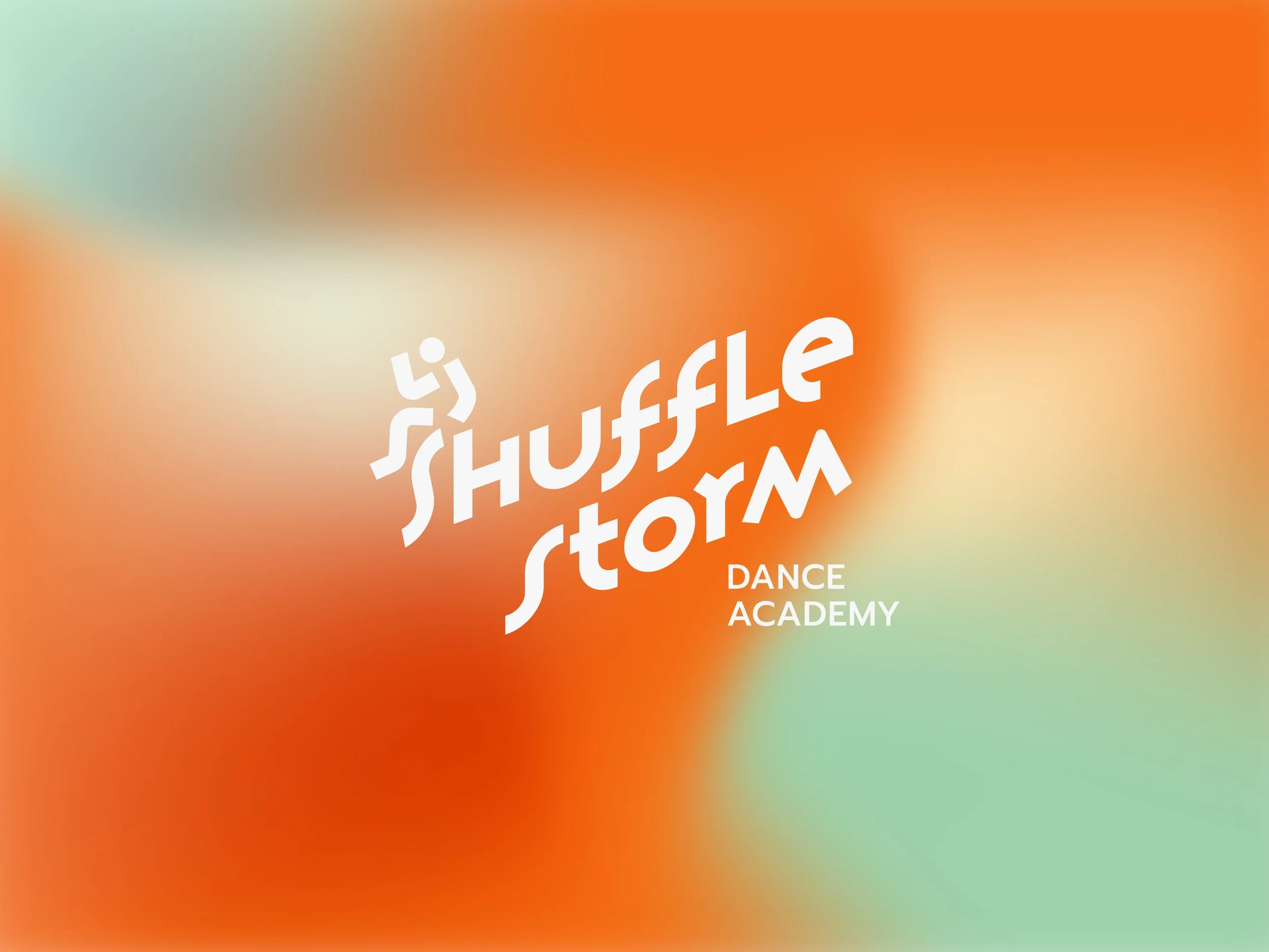 Dance Academy Logo Design 'ShuffleStorm'