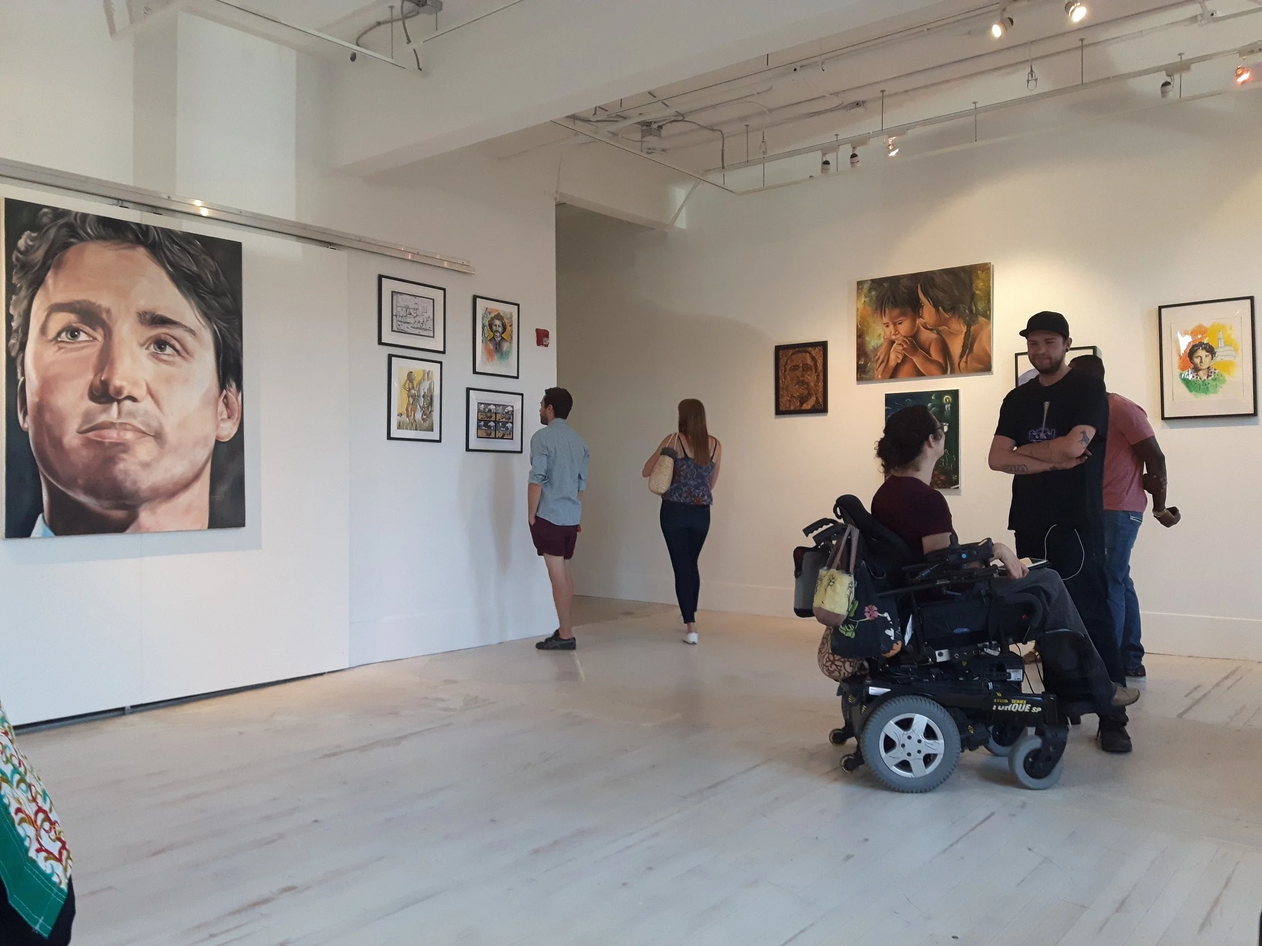 Groupe exhibition Gallerie La Maison des Artistes