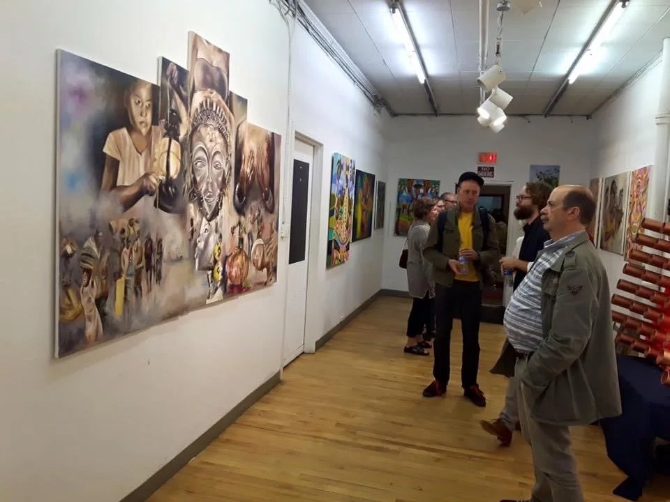 Groupe Exhibition Exchange District 2018