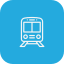 Une icône de train ou de métro