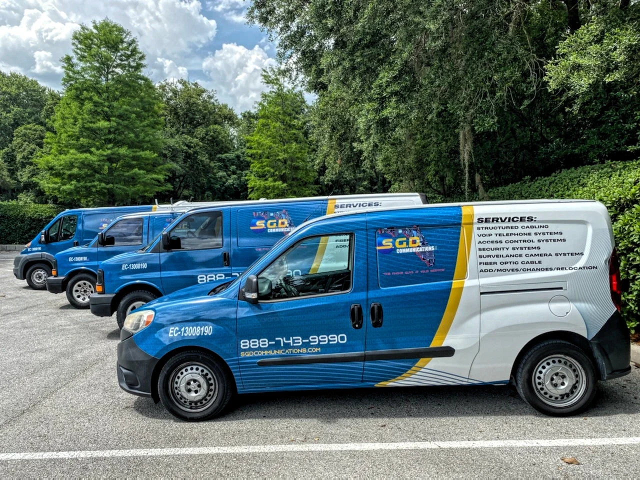 SJD Communications - Vehicle Wraps