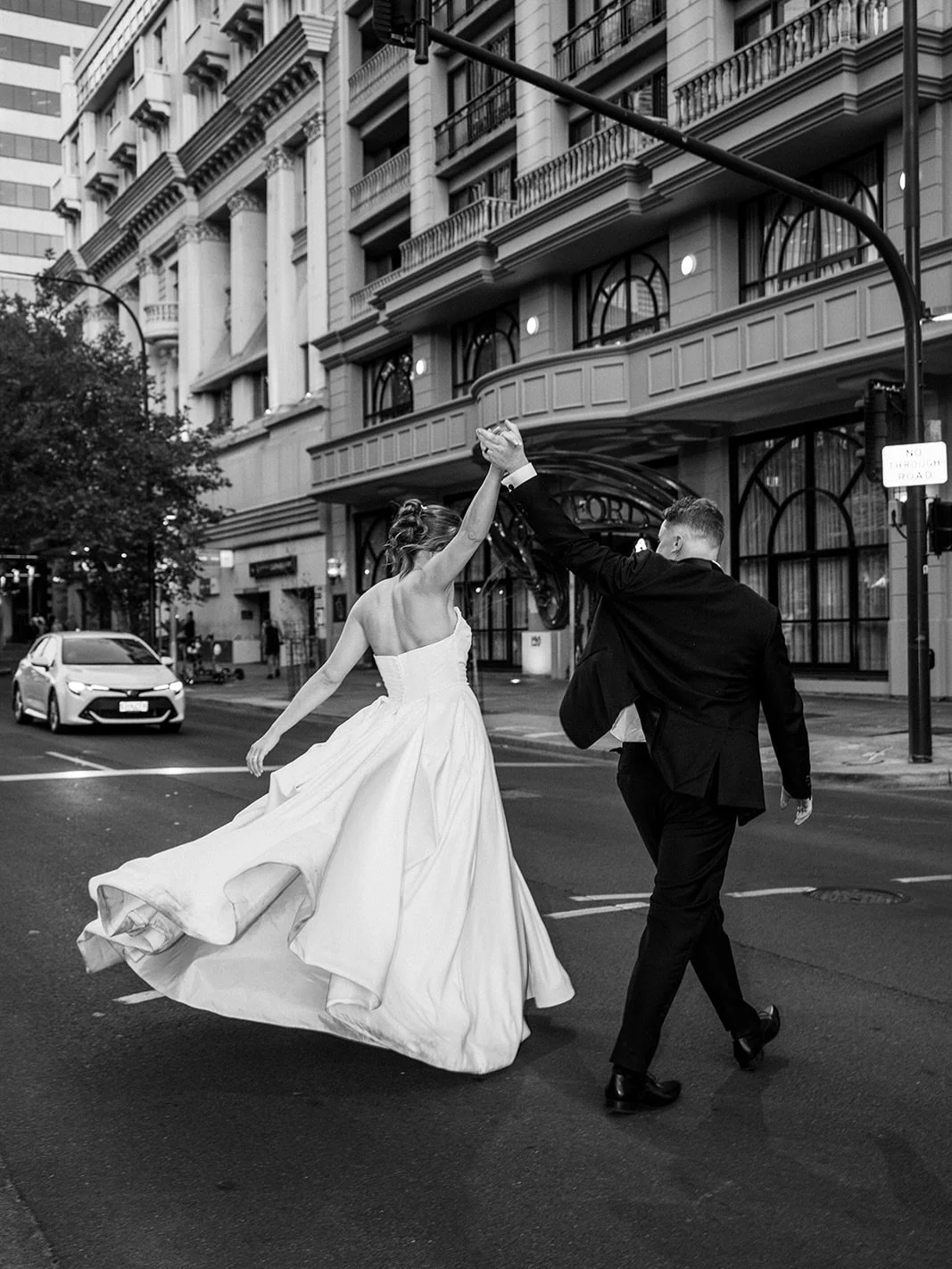 Sarah &amp; Robert at the Playford Hotel 💫

@tiedknot_