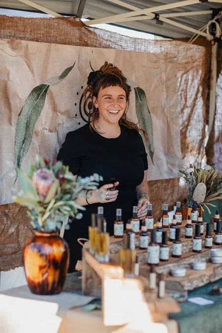 HerbFest stallholder - woman smiling.jpg